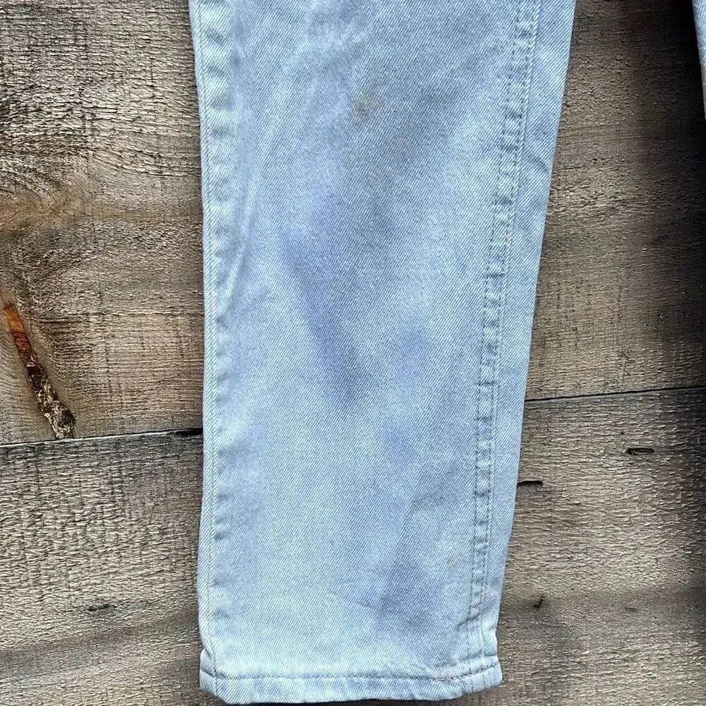 Riders Denim Kid’s Blue Distressed Relaxed Straight Leg Sturdy Jeans Size 16
